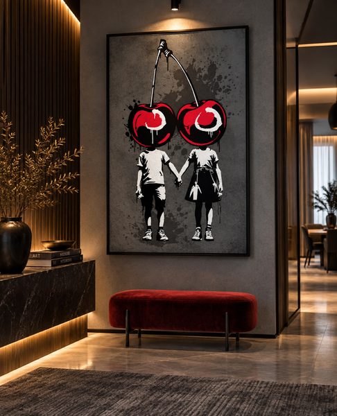 Custom Canvas Art Dubai — Handcrafted Portrait Painting by Blenc Art 21