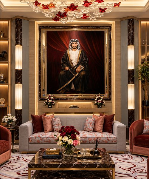 Custom Canvas Art Dubai — Handcrafted Portrait Painting by Blenc Art 25