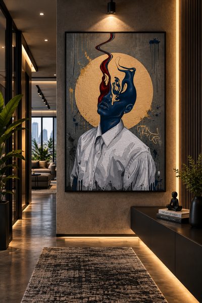 Custom Canvas Art Dubai — Handcrafted Portrait Painting by Blenc Art 27