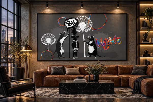 Custom Canvas Art Dubai — Handcrafted Portrait Painting by Blenc Art 29