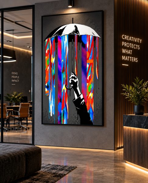 Custom Canvas Art Dubai — Handcrafted Portrait Painting by Blenc Art 42