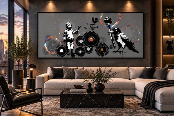 Custom Canvas Art Dubai — Handcrafted Portrait Painting by Blenc Art 49