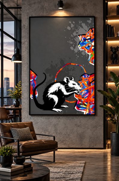 Custom Canvas Art Dubai — Handcrafted Portrait Painting by Blenc Art 52