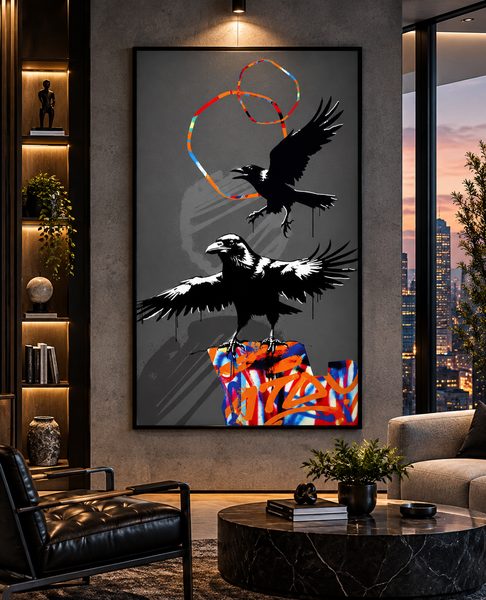Custom Canvas Art Dubai — Handcrafted Portrait Painting by Blenc Art 54
