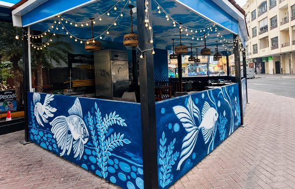 Hand-Painted Wall Mural Dubai — Custom Mural Artwork by Blenc Art 13