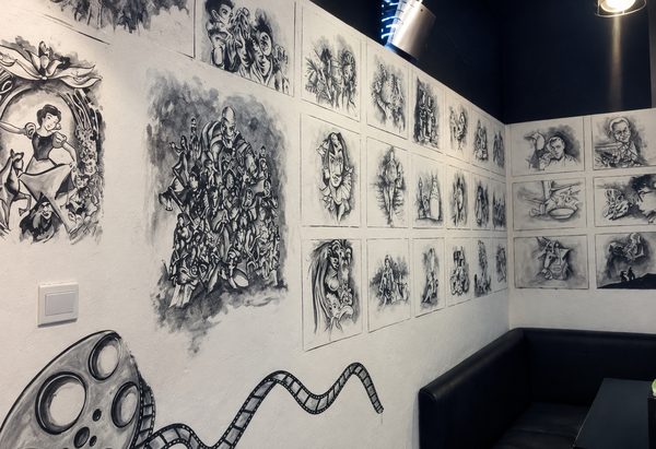 Hand-Painted Wall Mural Dubai — Custom Mural Artwork by Blenc Art 24
