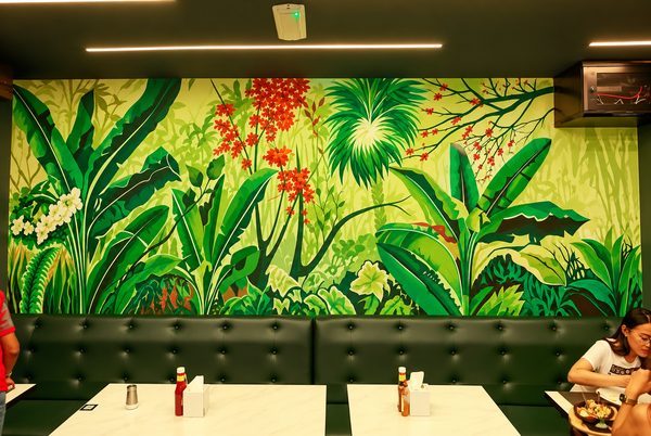 Hand-Painted Wall Mural Dubai — Custom Mural Artwork by Blenc Art 31