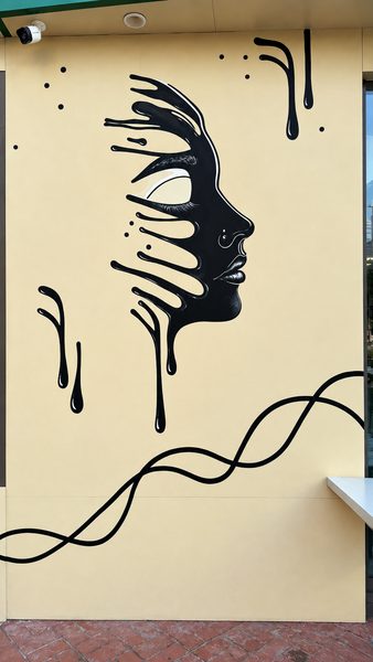 Hand-Painted Wall Mural Dubai — Custom Mural Artwork by Blenc Art 38