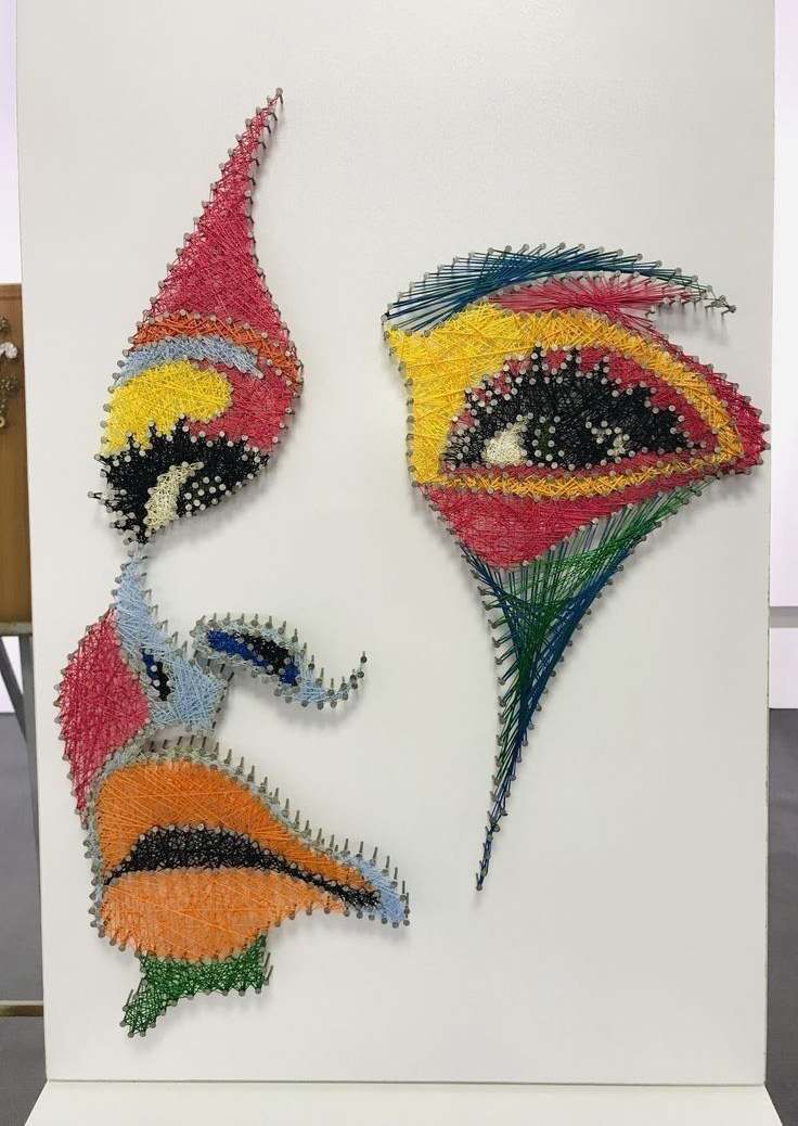 String Art Installation