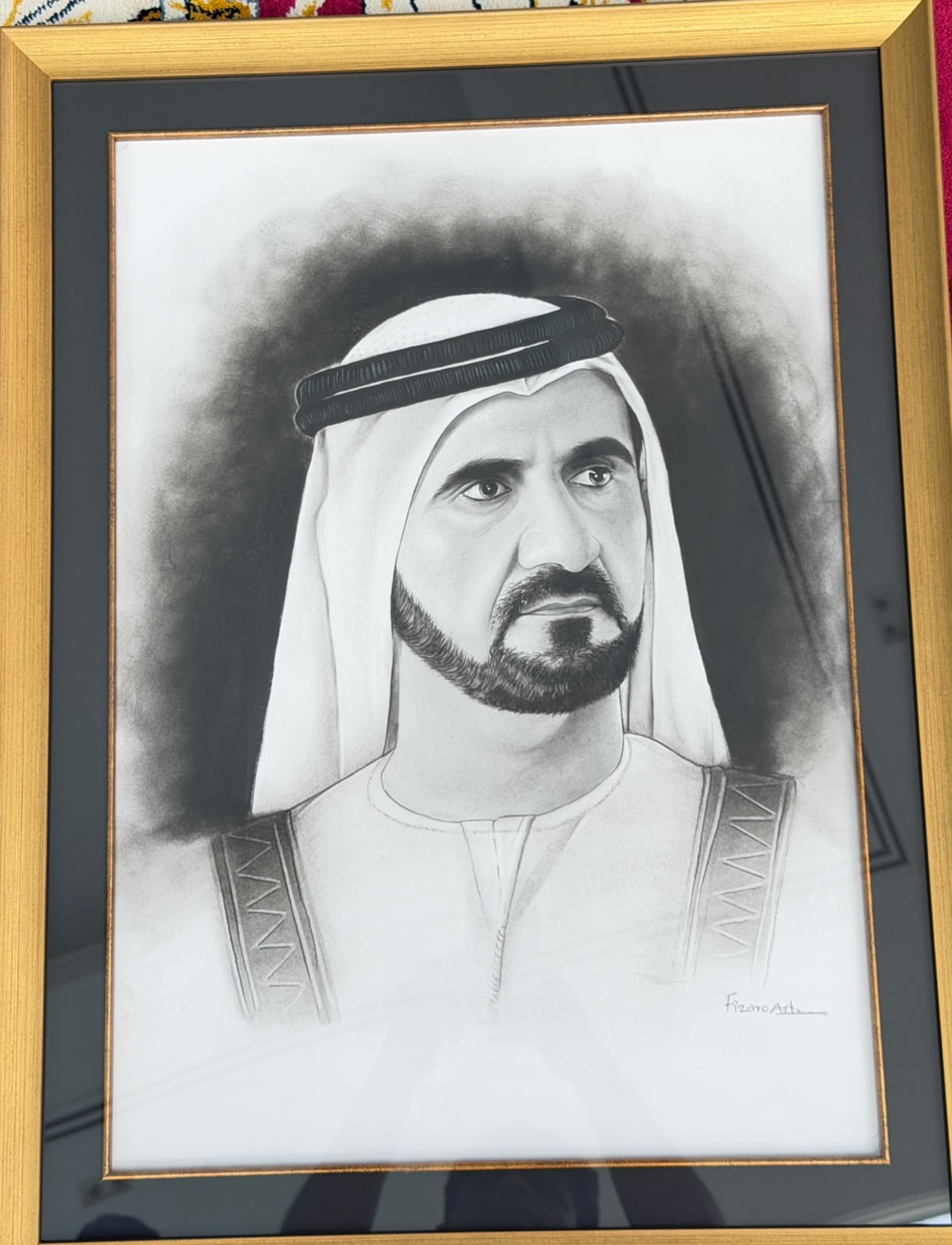 Charcoal Portrait Commission